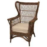 BAR HARBOR WICKER WINGCHAIR